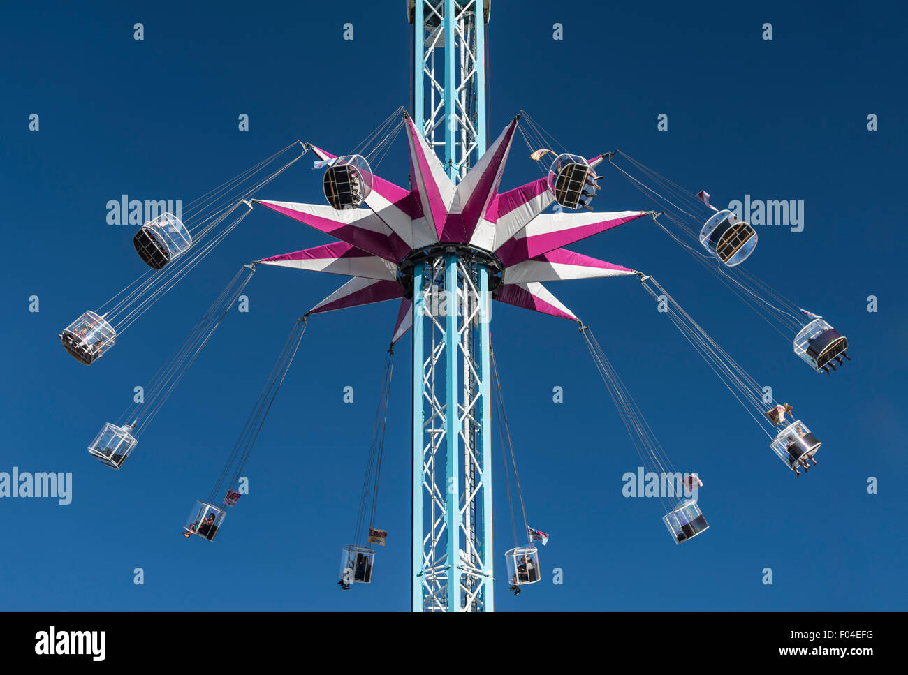Starflyer fairground ride South Bank London REGNO UNITO Foto Stock