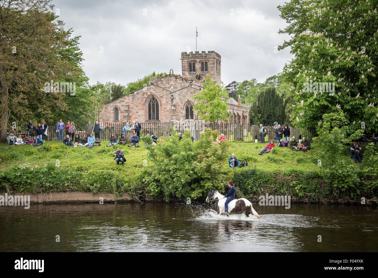 Appleby Horse Fair, Appleby-in-Westmoreland, Cumbria. Foto Stock