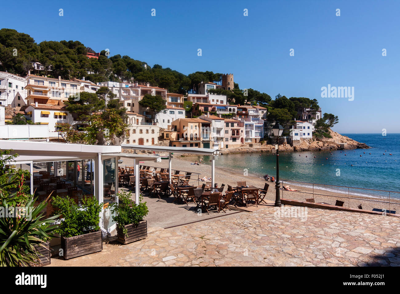 Sa Tuna, Begur. Foto Stock