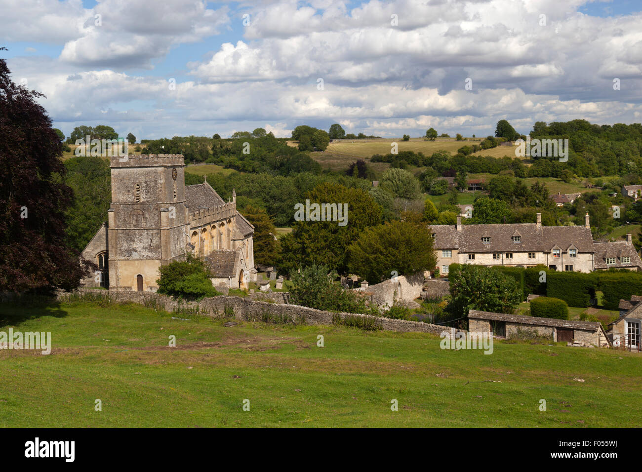 Chedworth, Cotswolds, Gloucestershire, England, Regno Unito, Europa Foto Stock