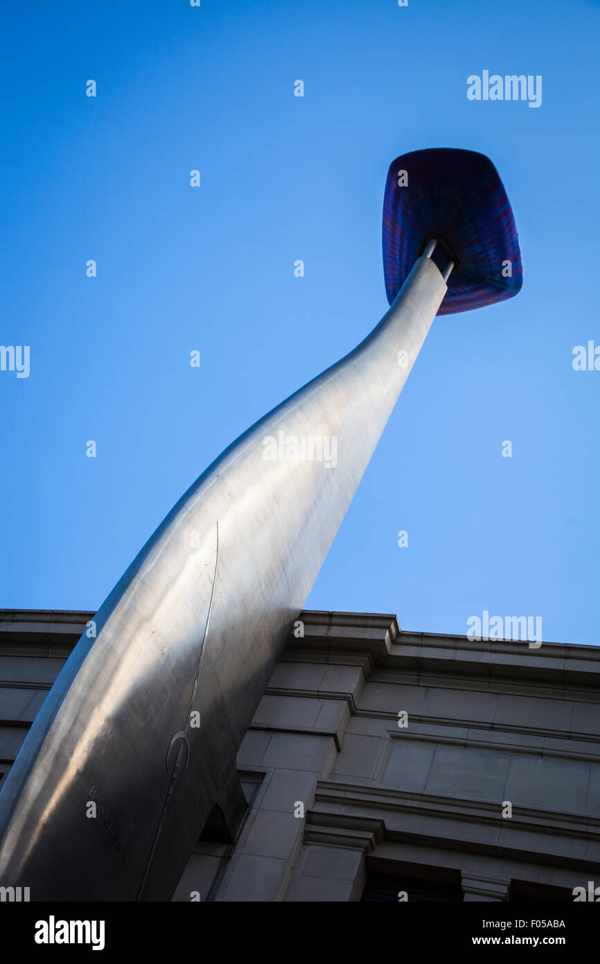 Estadi Olimpic Lluis Companys (Barcellona Stadio Olimpico) a Barcellona, Spagna. Foto Stock