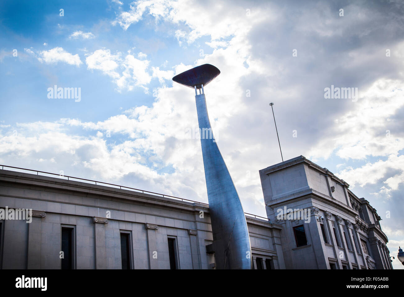 Estadi Olimpic Lluis Companys (Barcellona Stadio Olimpico) a Barcellona, Spagna. Foto Stock