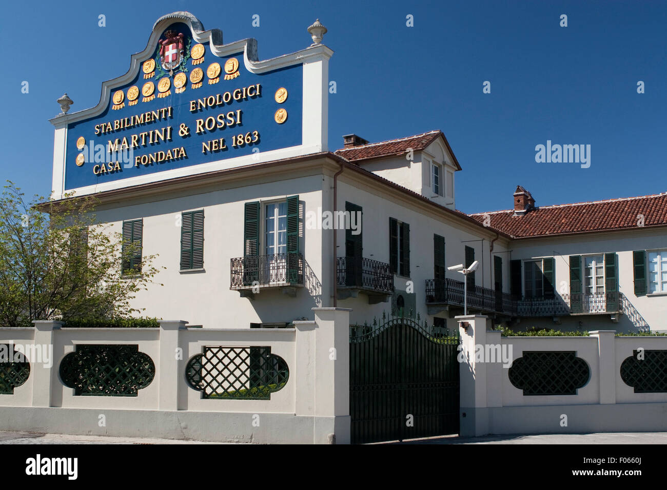 Casa Martini, la storica Martini & Rossi sito di produzione in Pessione