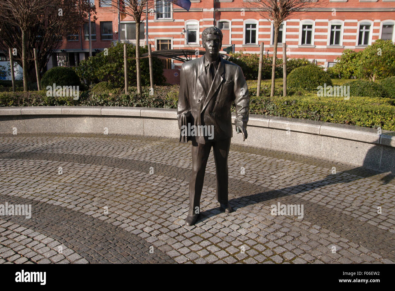 Burocrate statua Ministero Federale degli Interni Berlino Germania Foto Stock