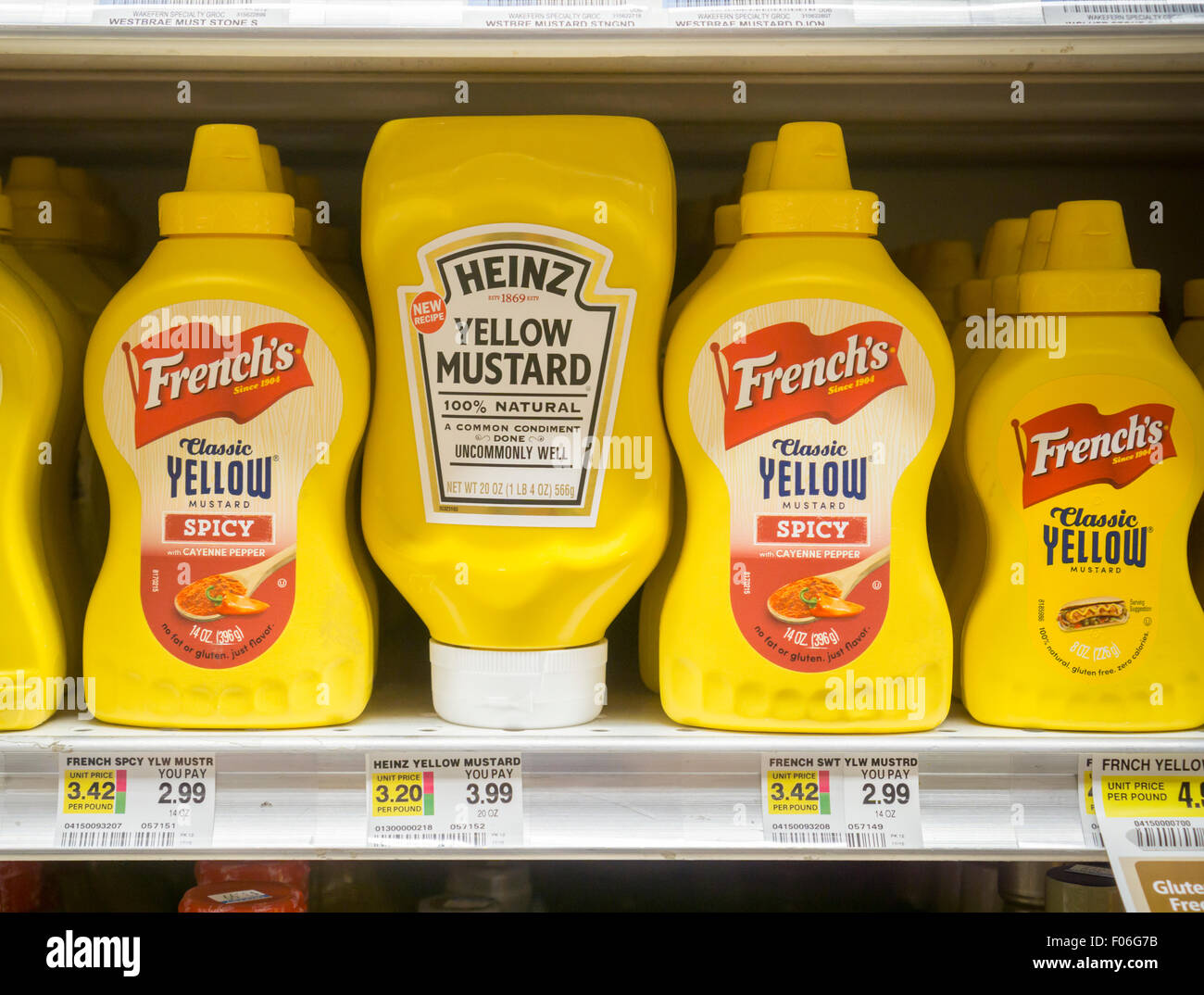 Heinz mustard immagini e fotografie stock ad alta risoluzione - Alamy