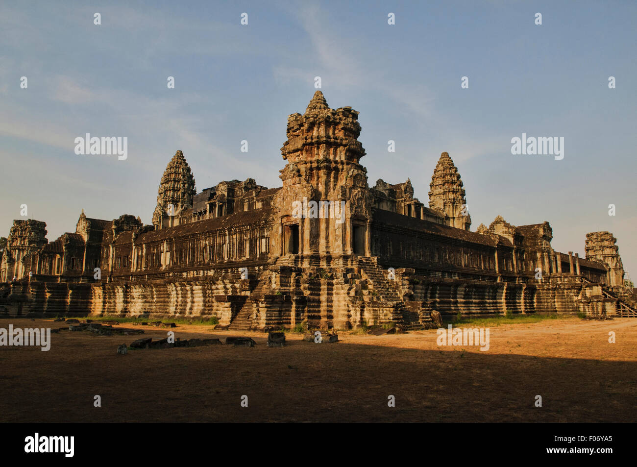 Le rovine di Angkor Wat in Siem Reap, Cambogia Foto Stock