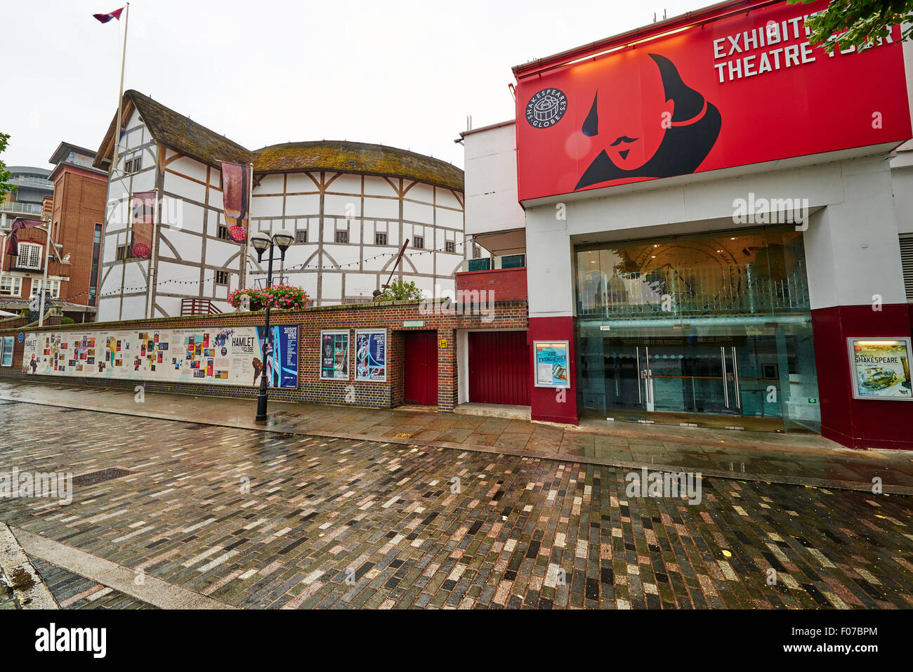Southwark, il Globe Theatre, Londra, Regno Unito, Europa Foto Stock