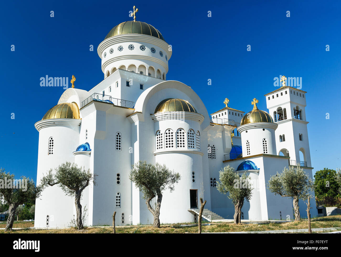 Chiesa Ortodossa di San Jovan Vladimir in bar, Montenegro, Balcani Foto Stock