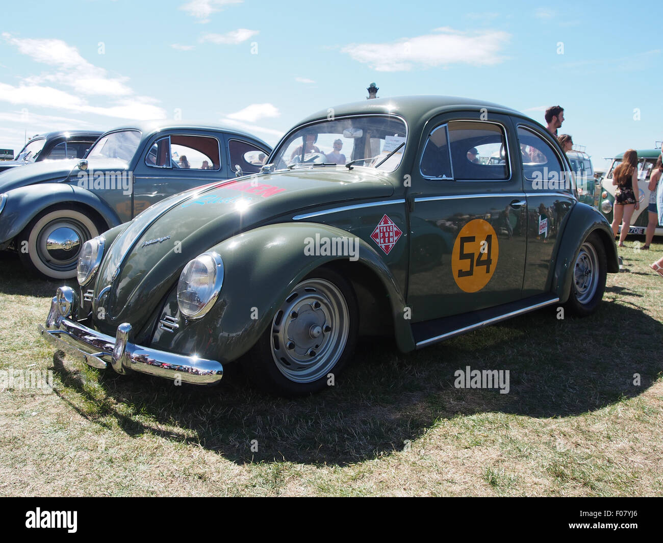 Un'applicazione personalizzata di Volkswagen Beatle Foto Stock