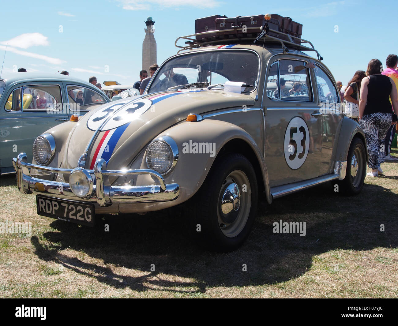 Un'applicazione personalizzata di Volkswagen Beatle Foto Stock