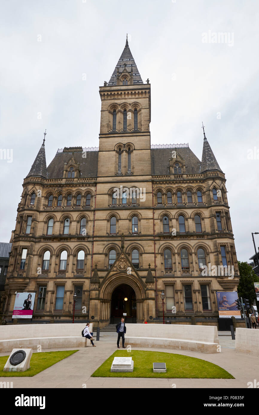 Manchester town hall England Regno Unito Foto Stock