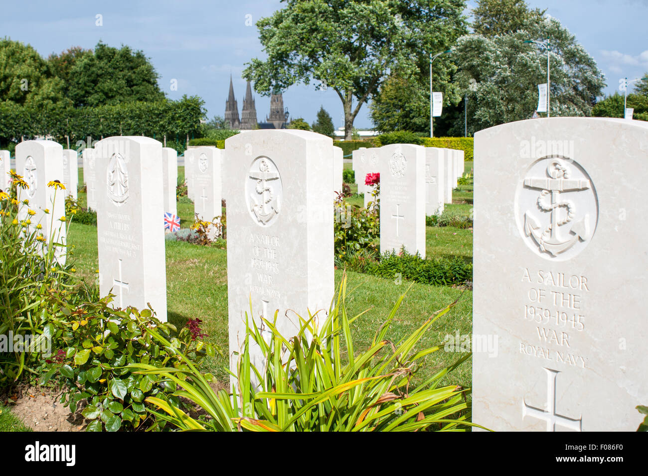 British tomba di un marinaio sconosciuto dalla II guerra mondiale Foto Stock British tomba di un marinaio sconosciuto dalla II guerra mondiale Foto Stock
