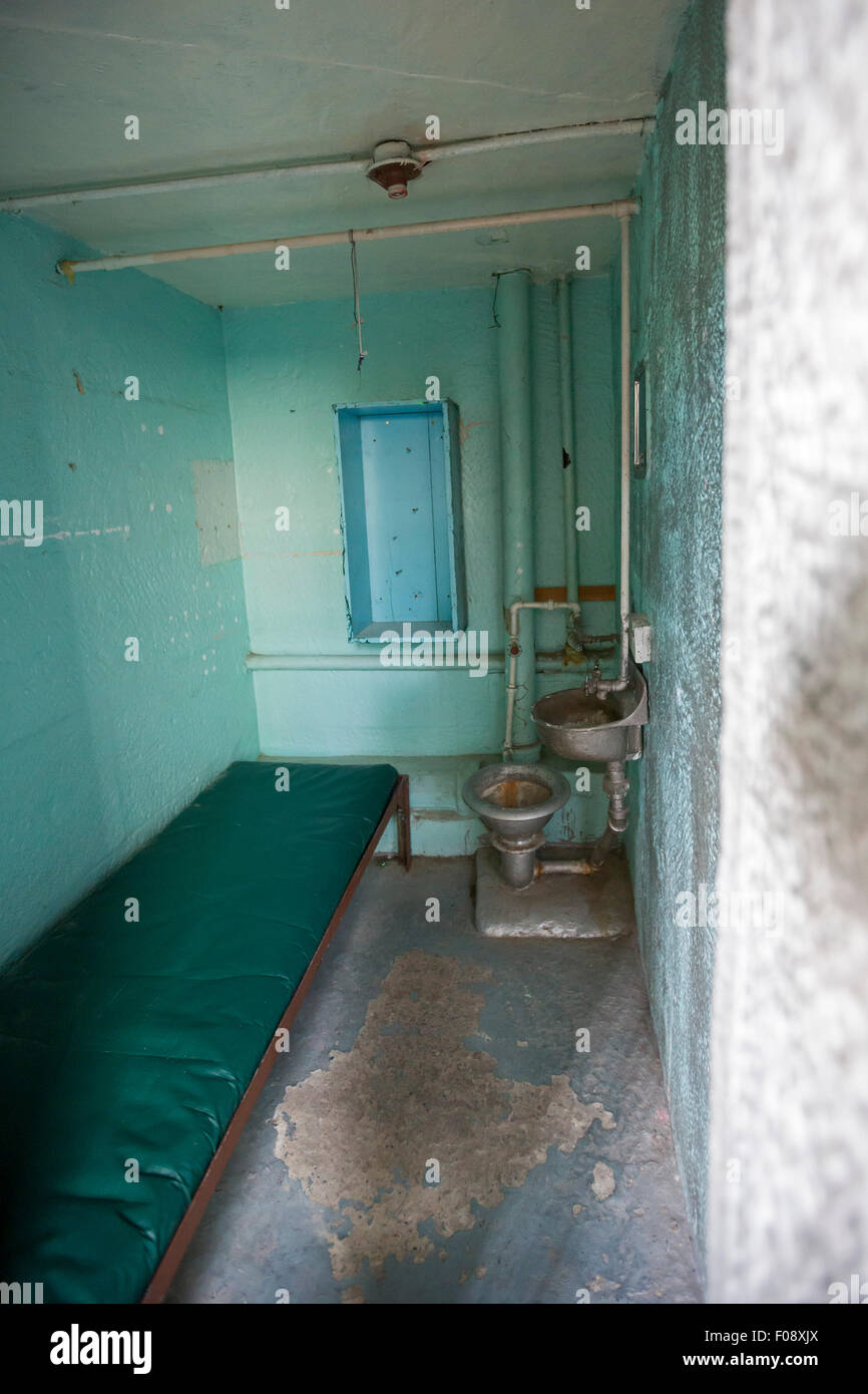 Rawlins, Wyoming - Il precedente stato del Wyoming Penitenzieria, chiuso nel 1981. Foto Stock