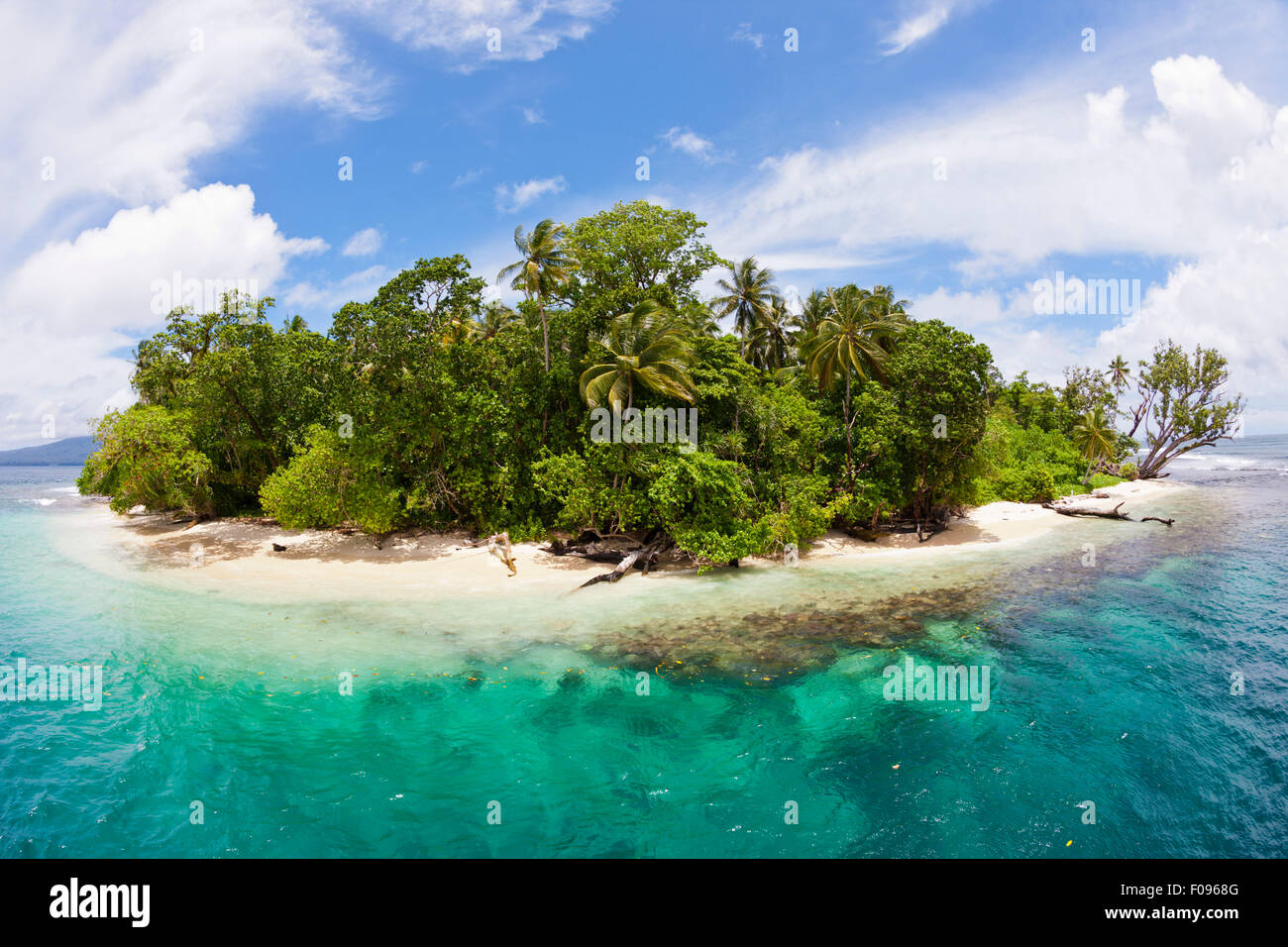 Wickham Isola, Marovo Lagoon, Isole Salomone Foto stock - Alamy