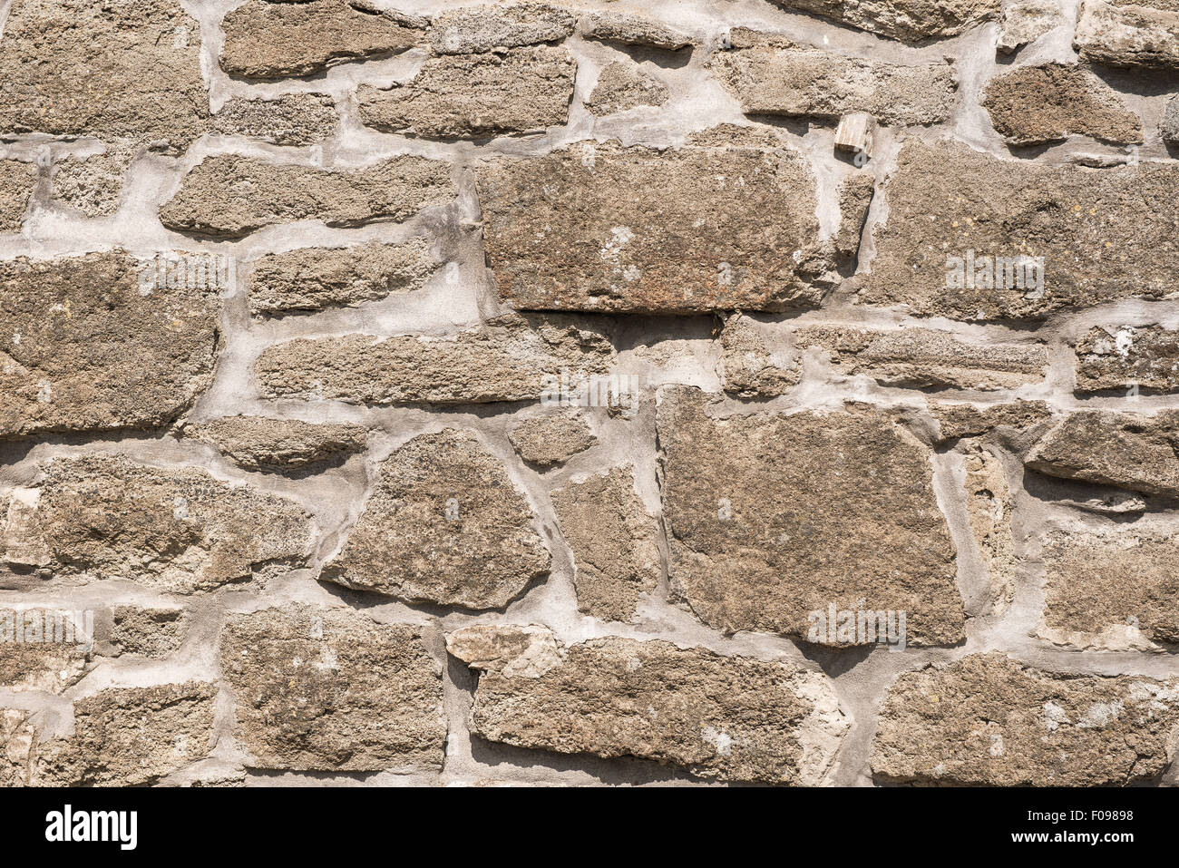 Sfondo di pietra. vecchio muro grigio Foto Stock