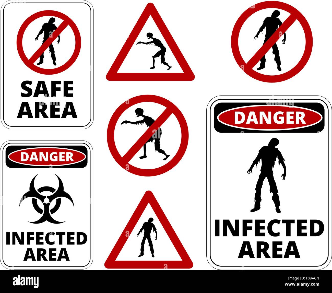 Zombie Illustrazione Vettoriale