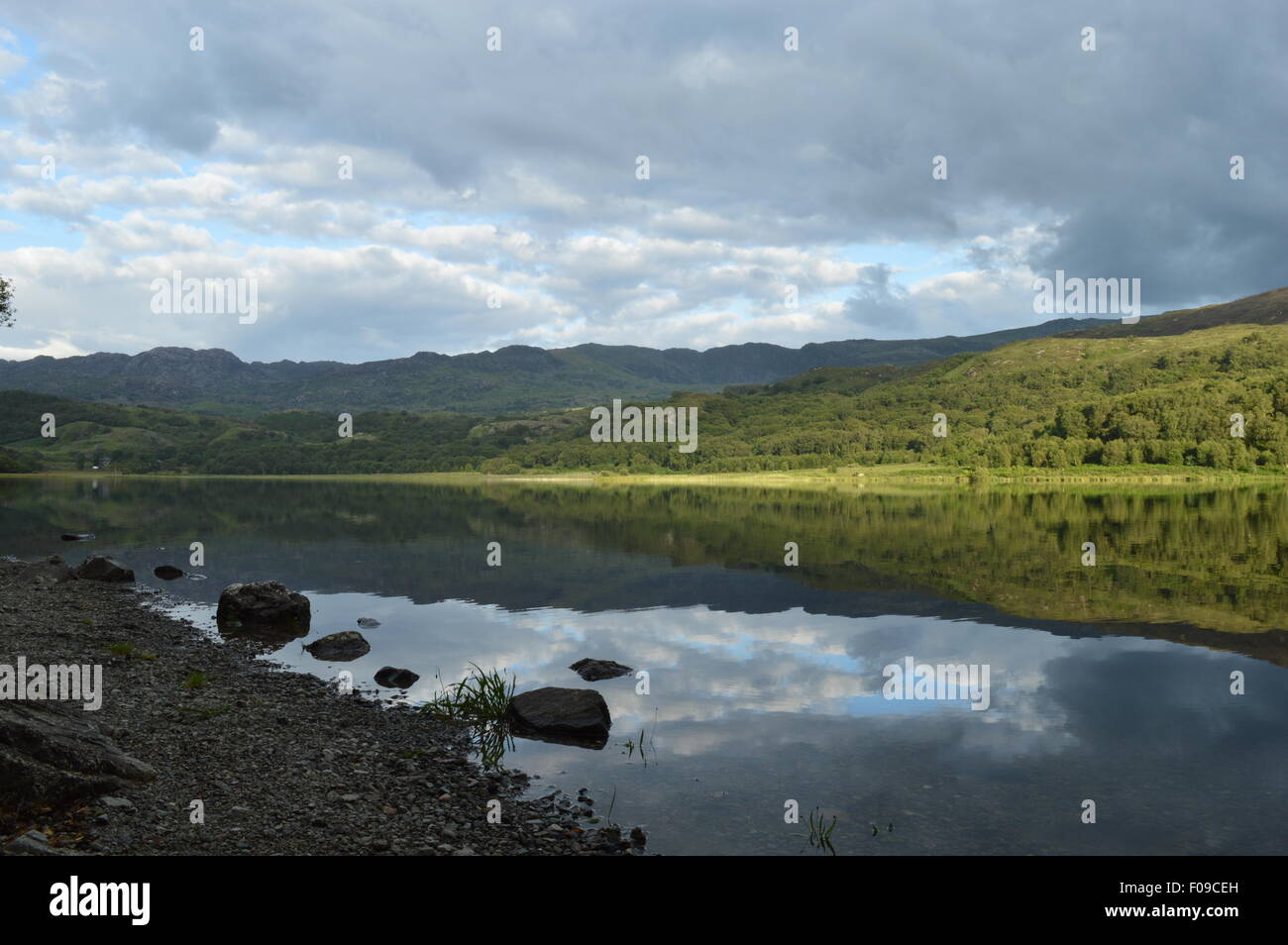 paesaggio del lago Foto Stock