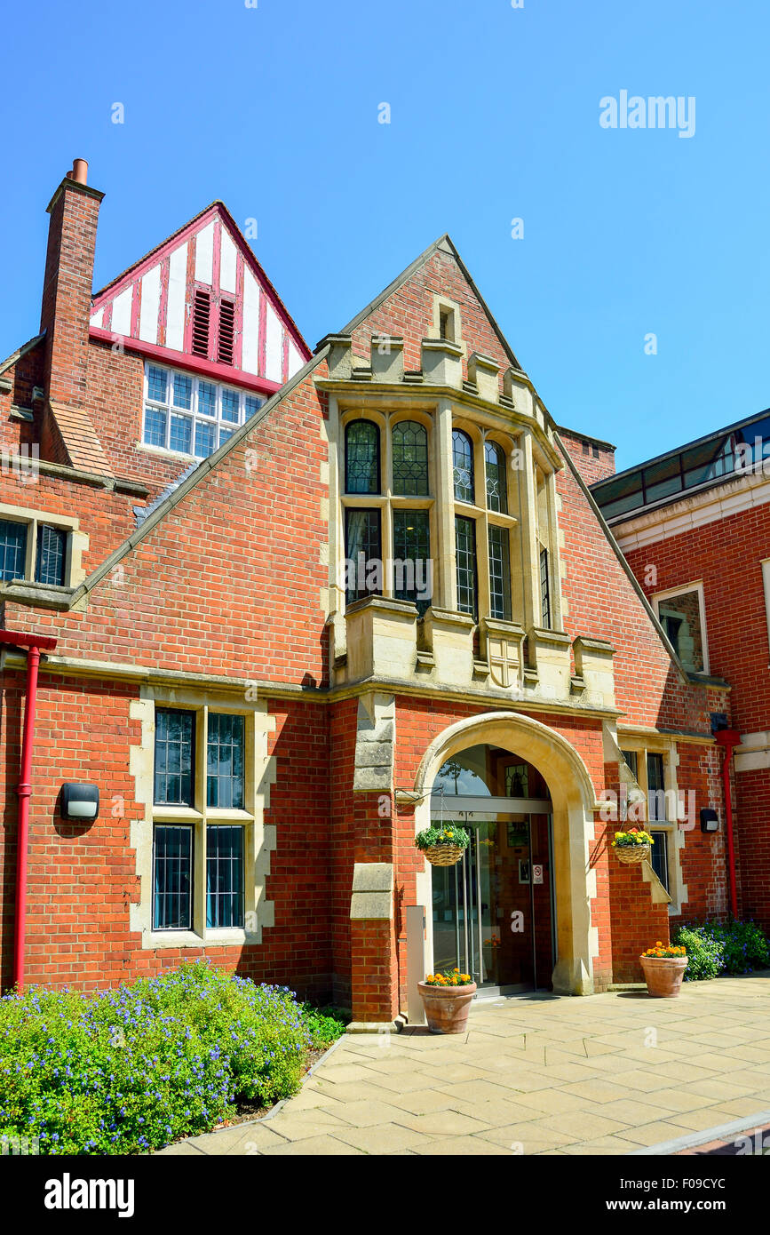 La Abbey School (Indipendente giorno scuola per ragazze), Kendrick Road, Reading, Berkshire, Inghilterra, Regno Unito Foto Stock