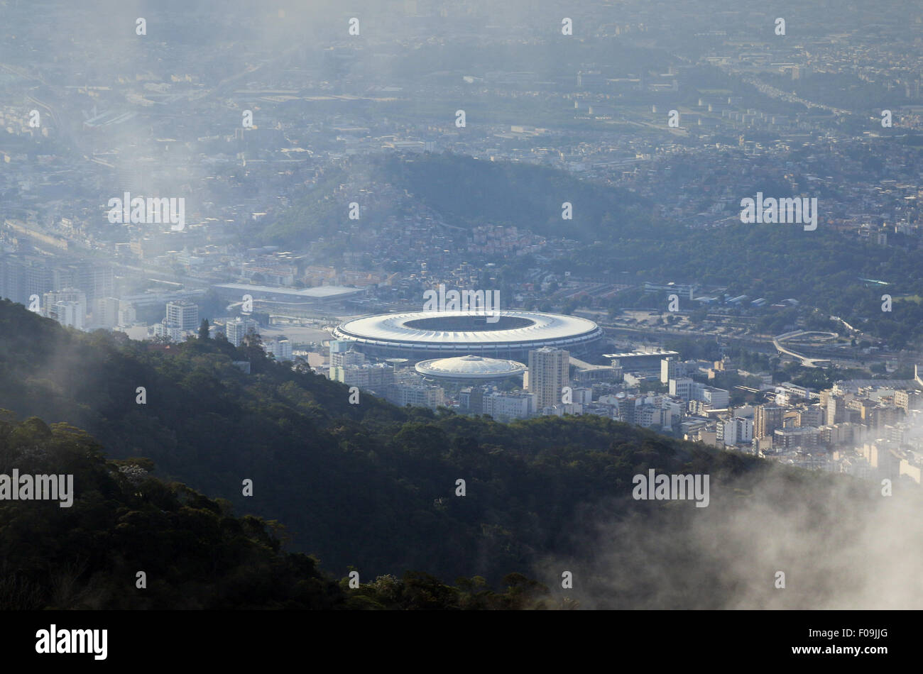 Lo stadio Maracanã, Rio de Janeiro e Ginásio Gilberto Cardoso Foto Stock