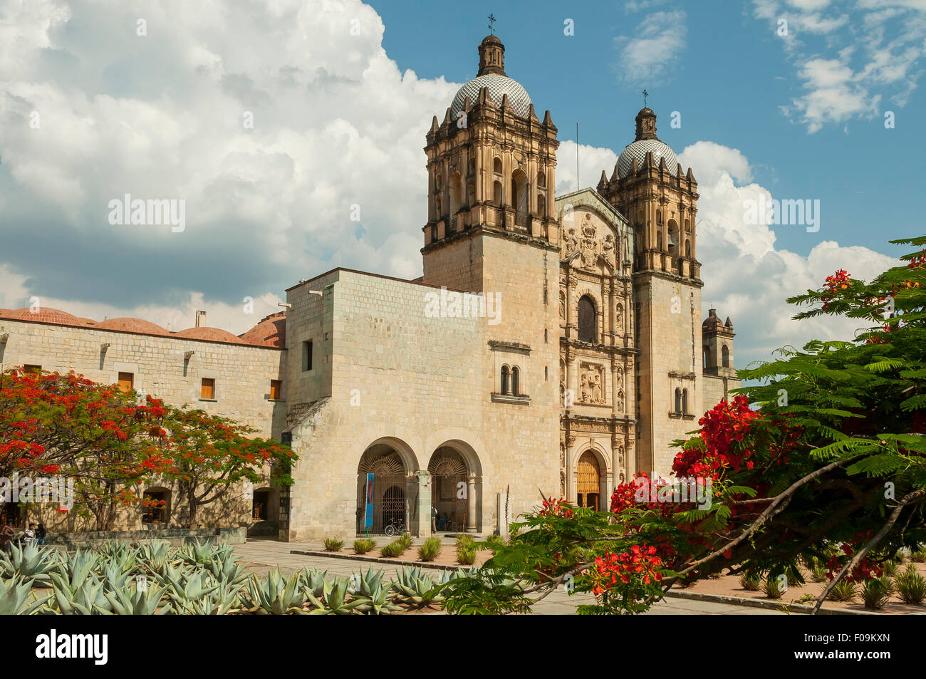 Parroquia de Santo Domingo, Oaxaca, Messico Foto Stock