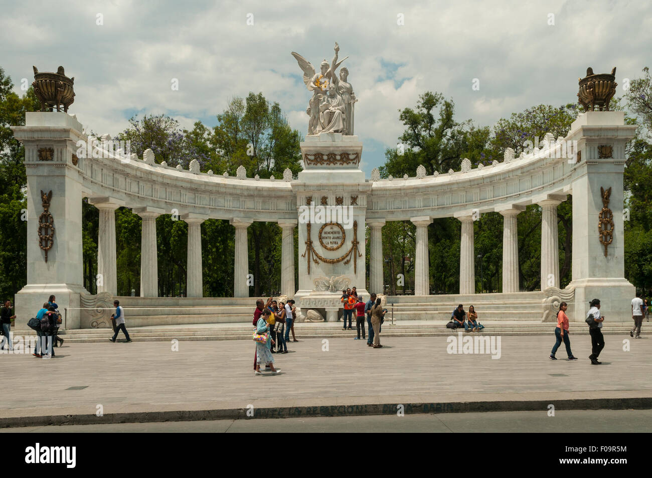 Juarez monumento, Città del Messico, Messico Foto Stock