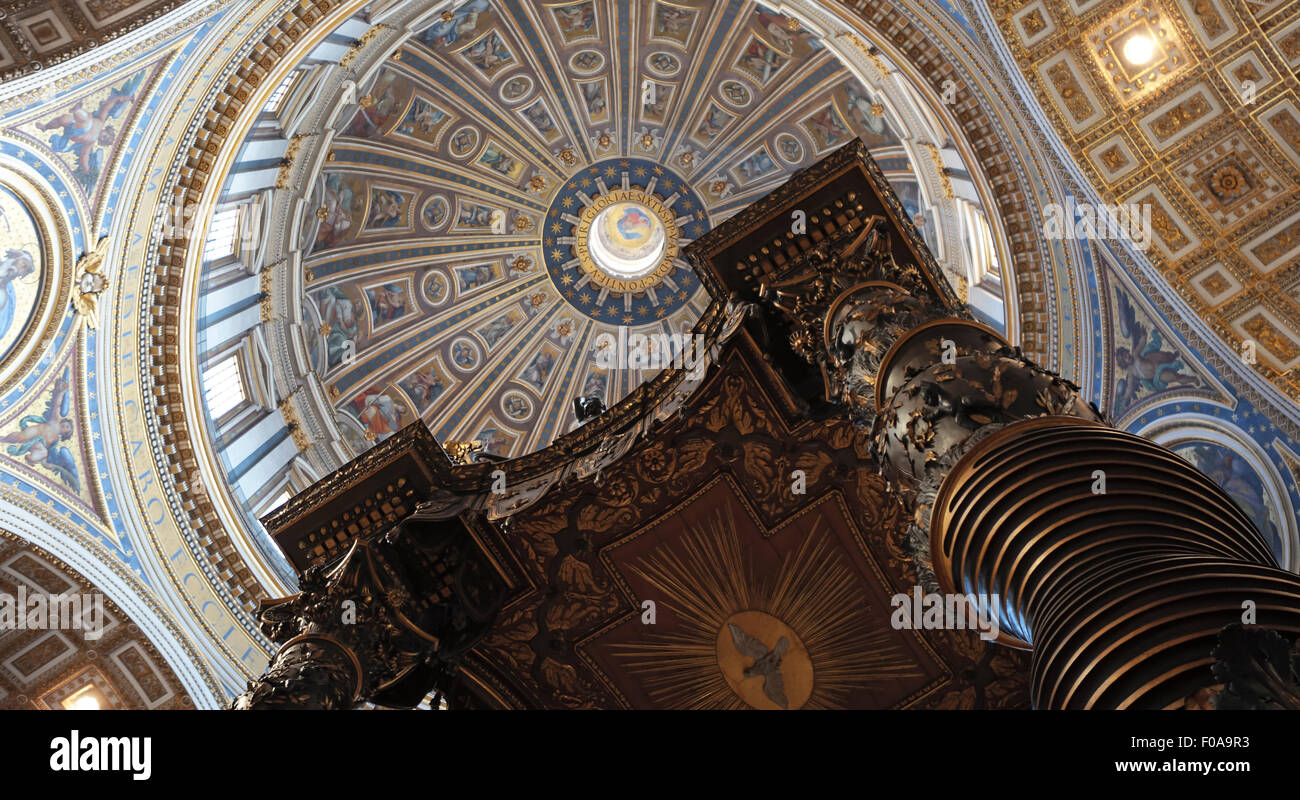 Altare della cattedra s pietro immagini e fotografie stock ad alta