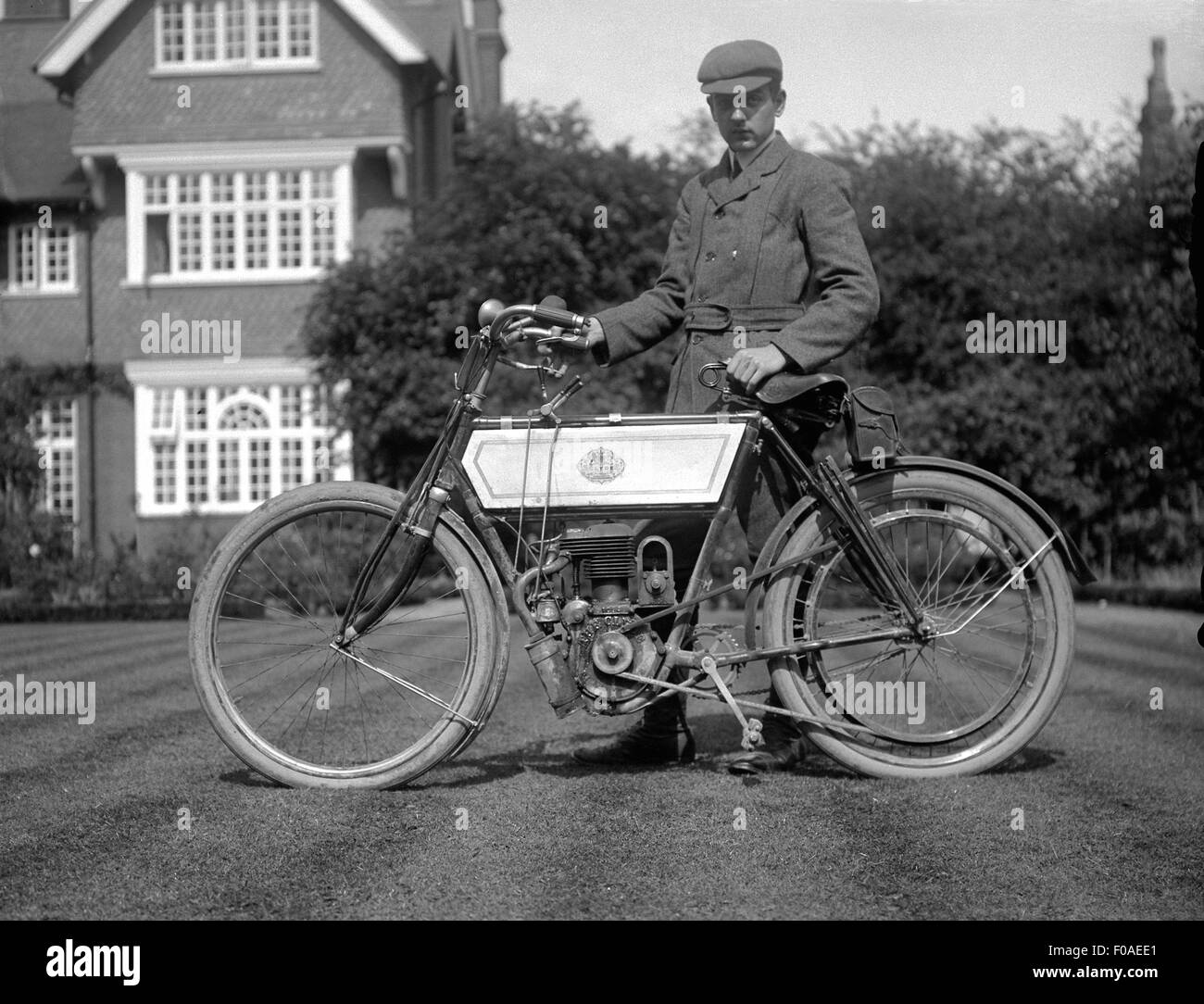 AJAXNETPHOTO - 1908-1914 (circa) - EDWARDIAN MOTO - il Clyde. Foto:l'AJAX VINTAGE PICTURE LIBRARY REF:JB 2 80201 50 Foto Stock