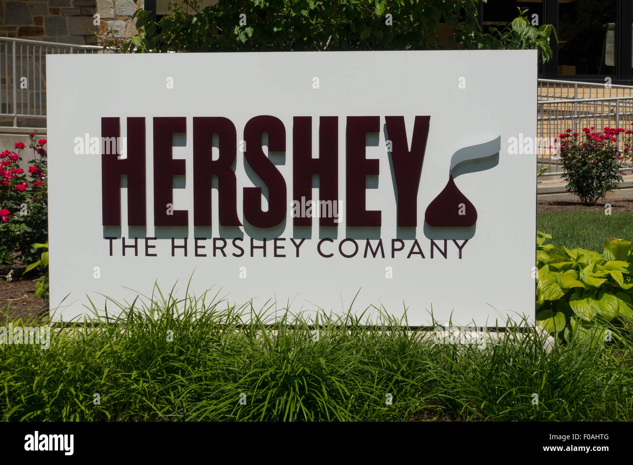 Hershey sede aziendale di Hershey PA Foto Stock