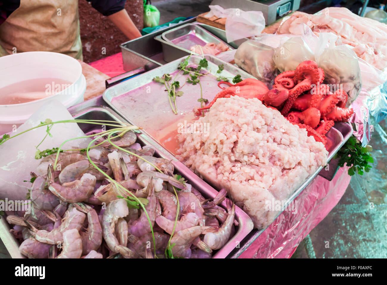 Vita quotidiana al mercato cittadino. Zacatecas, ZAC. Messico Foto Stock