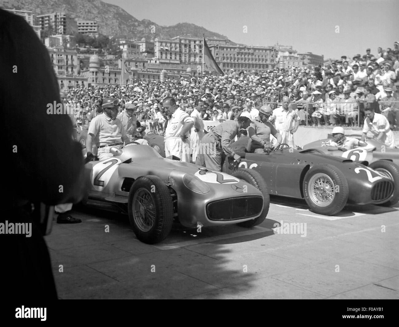 GP di Monaco a Monte Carlo 1955 Foto Stock