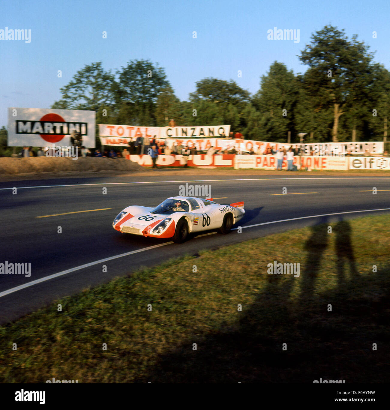 La 24 Ore di Le Mans il 29 settembre 1968. Rico Steinemann,Dieter Spoerry Porsche 907,terminato 2a. Foto Stock