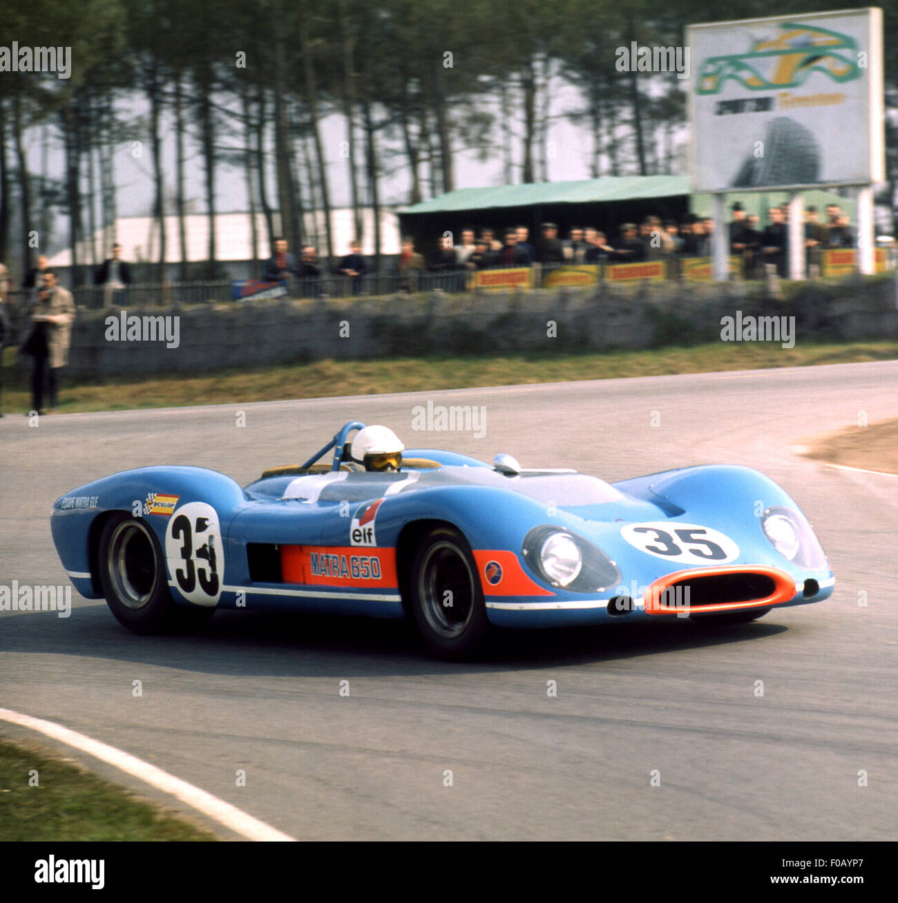 1969 24 Ore di Le Mans gara Nanni Galli,Robin Widdows - Matra MS630-650 terminato 7th. Foto Stock 1969 24 Ore di Le Mans gara Nanni Galli,Robin Widdows - Matra MS630-650 terminato 7th. Foto Stock