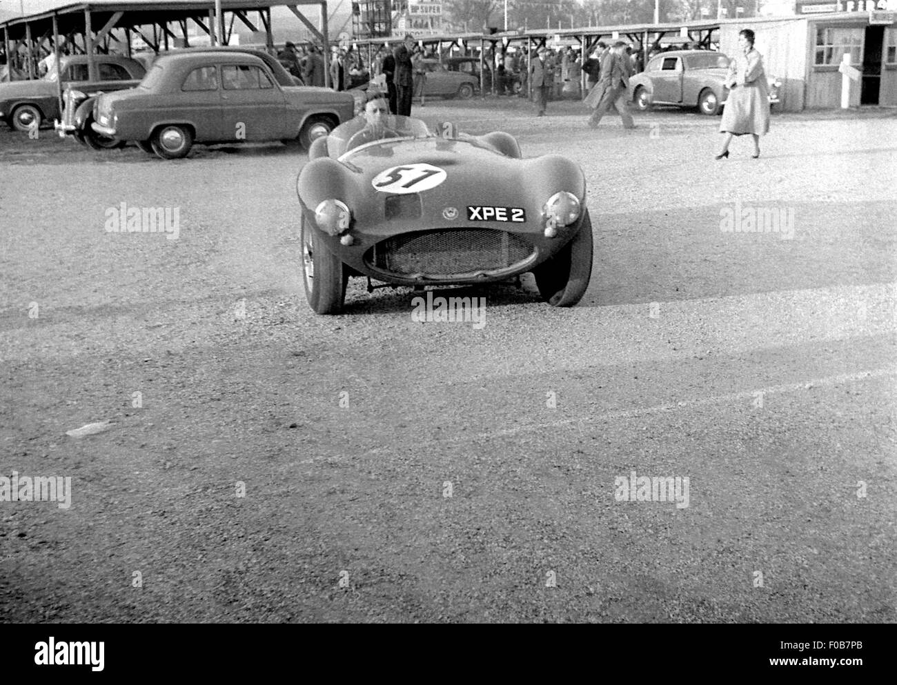 HWM-Jaguar a Goodwood Foto Stock