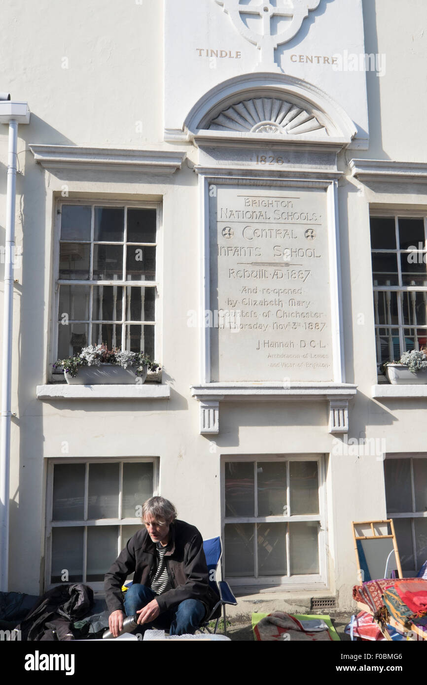 Ex Bambino della scuola di Brighton Foto Stock