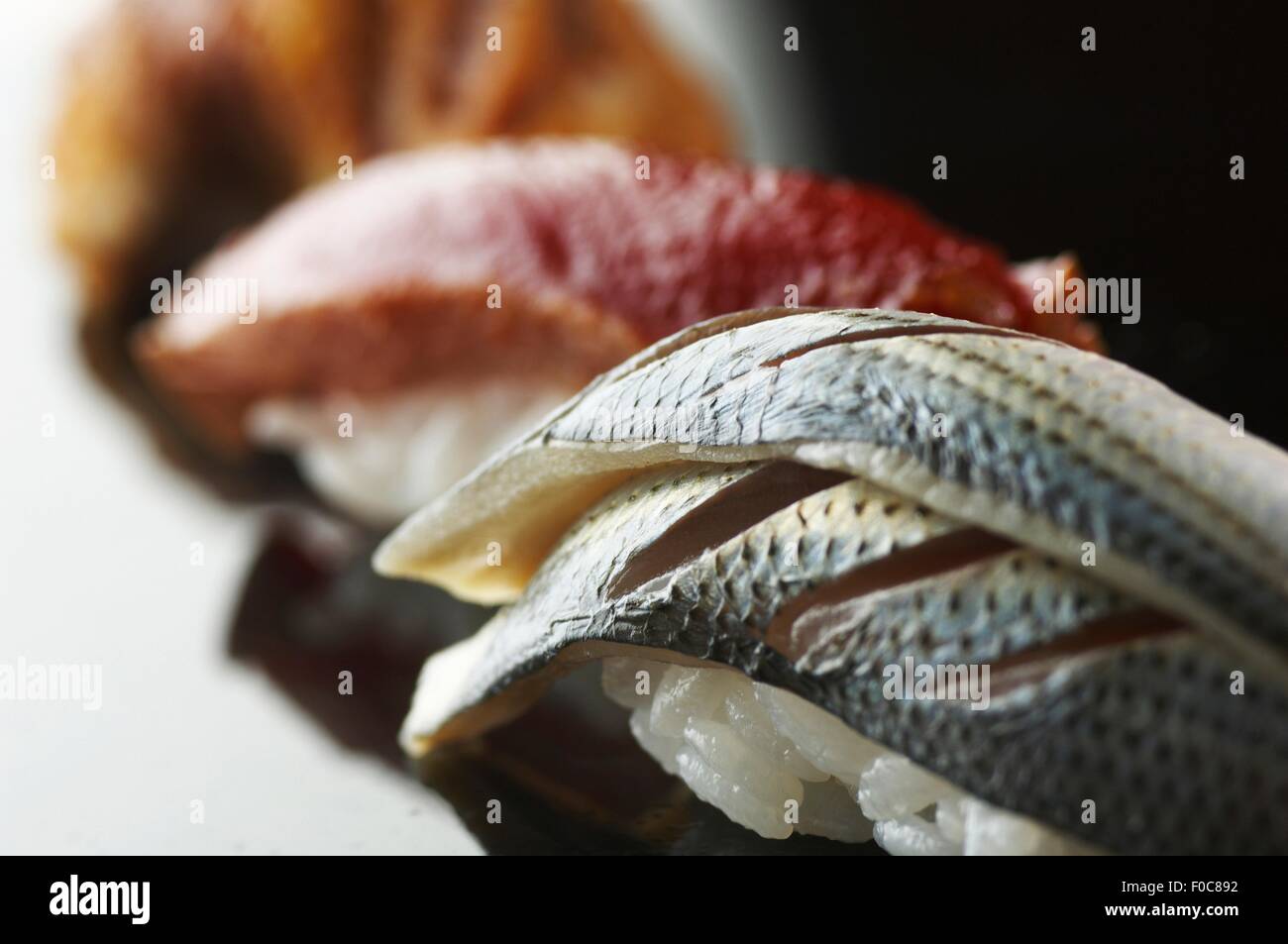 Pelle di pesce, close up Foto Stock