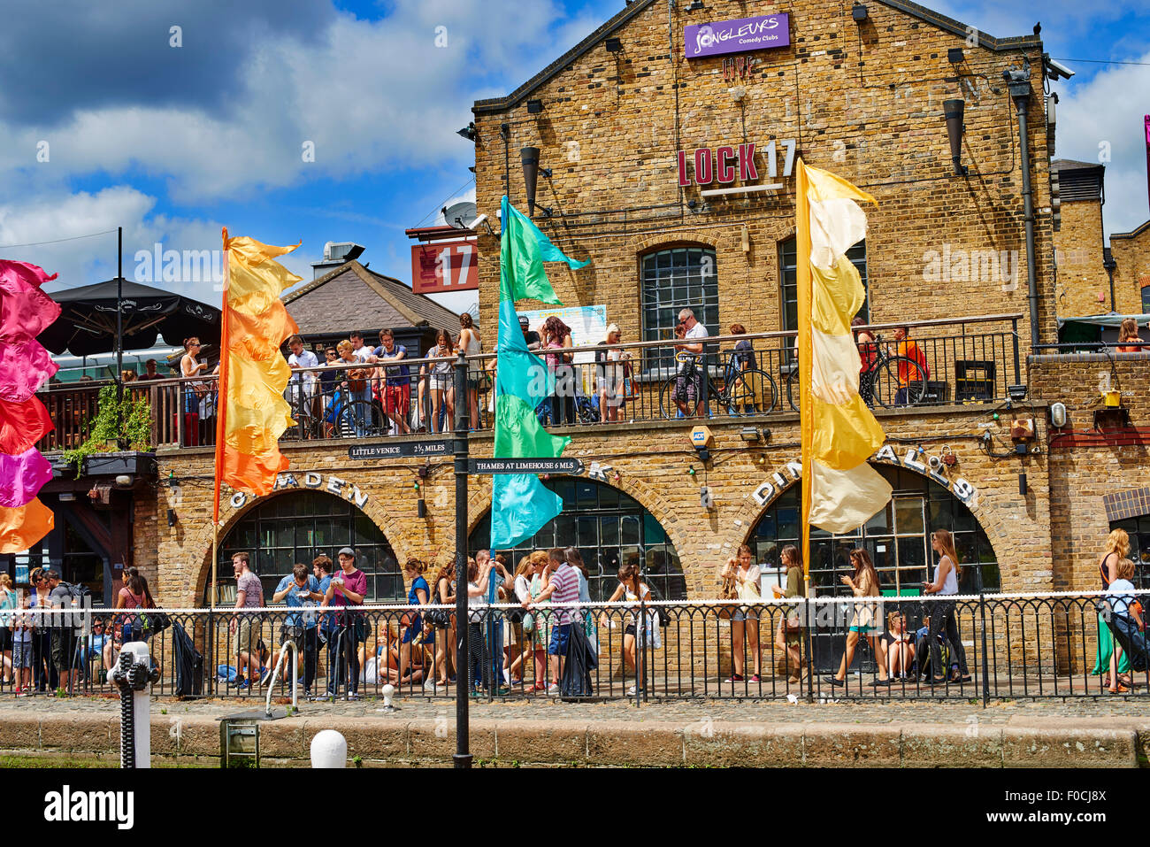 Il mercato di Camden a Londra, Inghilterra, Regno Unito, Europa Foto Stock