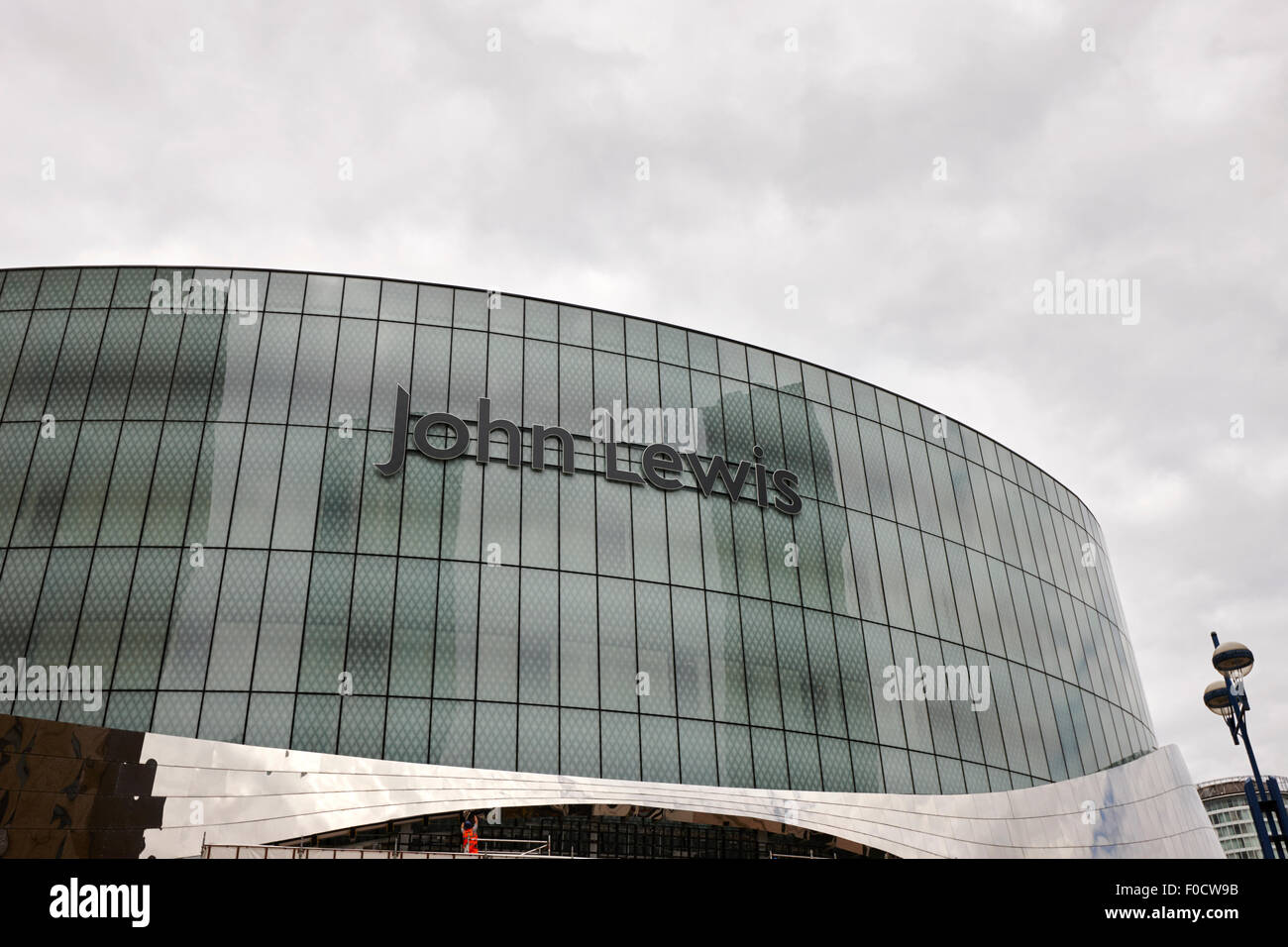 John Lewis Store in grand central shopping centre new street station di Birmingham REGNO UNITO Foto Stock