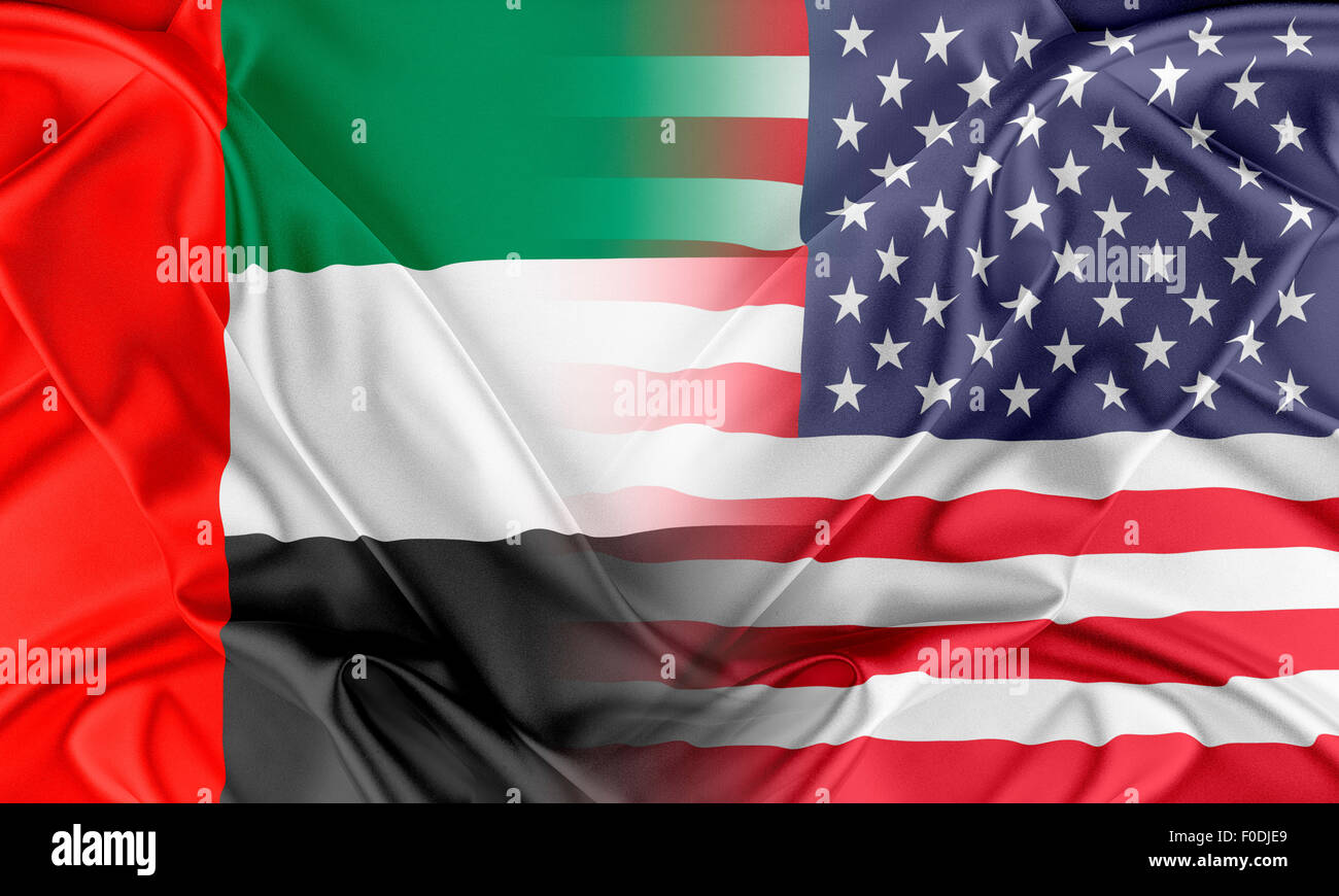 Stati Uniti d'America e negli Emirati Arabi Uniti Foto Stock