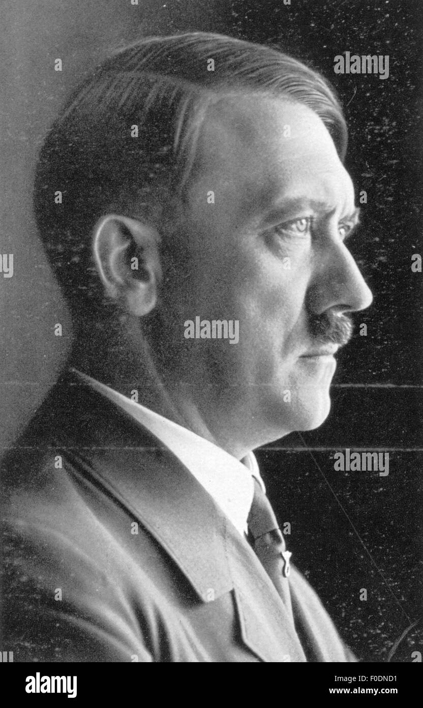 Hitler, Adolf, 20.4.1889 - 30.4.1945, politico tedesco (NSDAP), Cancelliere del Reich 30.1.1933 - 30.4.1945, ritratto, al suo 47th compleanno, 20.4.1936, Foto Stock