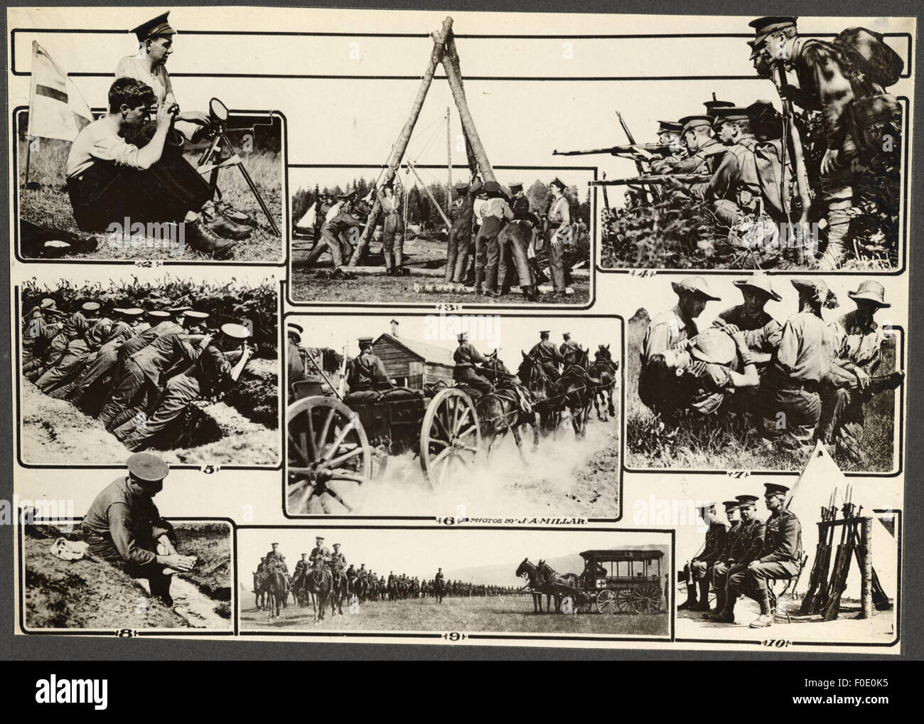 Questa immagine composita presenta nove fotografie del Montreal Daily Star, datate 26 settembre. Le fotografie forniscono collettivamente un'istantanea di eventi significativi o scene di quel periodo della storia di Montreal. Foto Stock