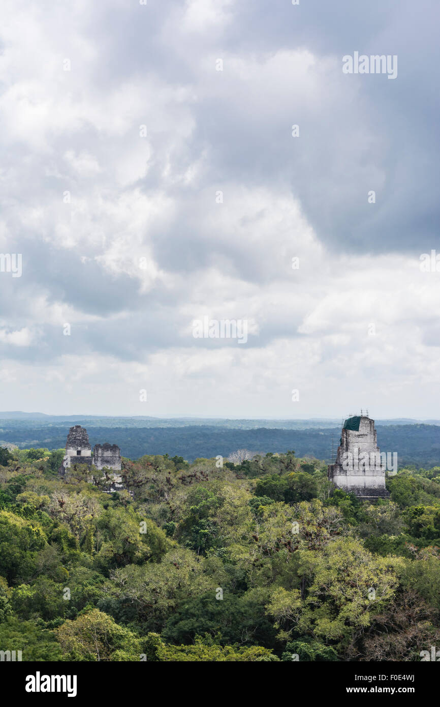 Parco Nazionale di Tikal in Guatemala Foto Stock