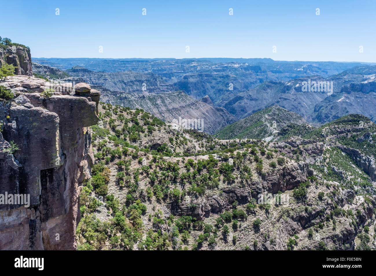 Canyon di rame in Messico Foto Stock