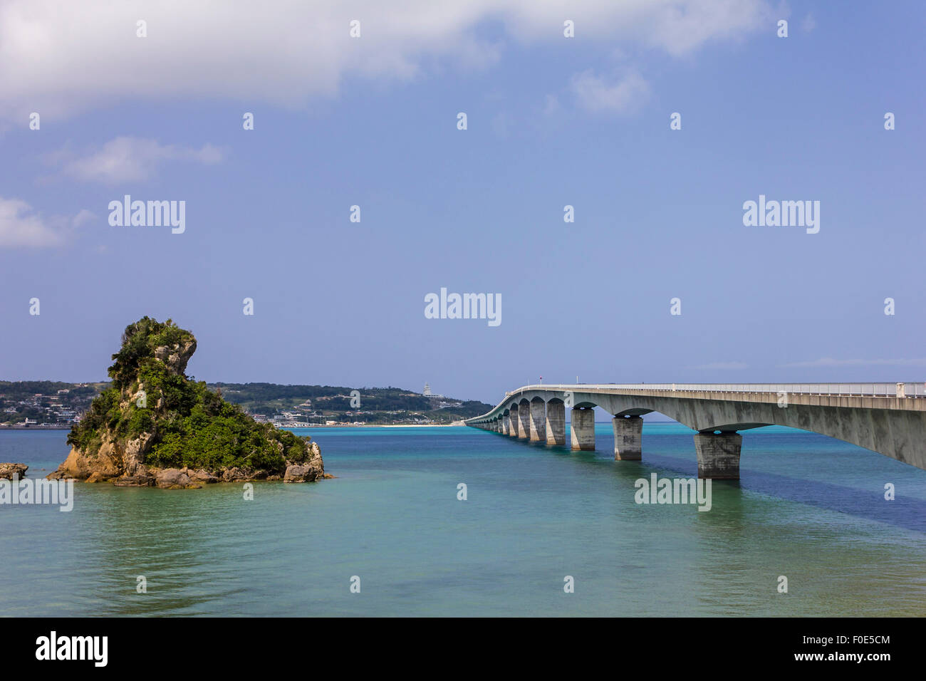 Kouri bridge a Okinawa, Giappone Foto Stock Kouri bridge a Okinawa, Giappone Foto Stock