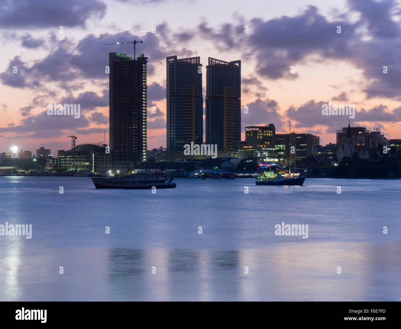 Africa orientale, Tanzania Dar es Salaam city Foto Stock