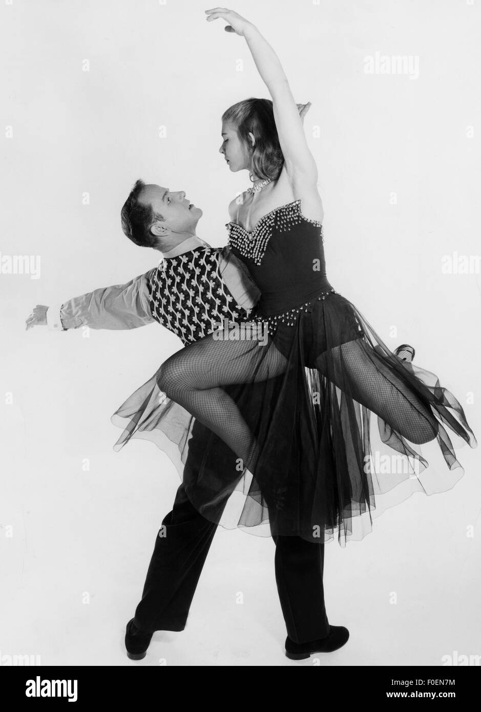 Danza, vaudeville, show ballers, full length, studio shot, 1960, Additional-Rights-Clearences-not available Foto Stock