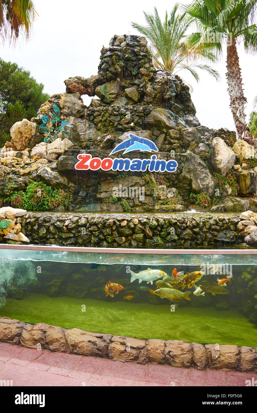Ingresso Zoomarine Theme Park Guia Algarve Portogallo Foto Stock