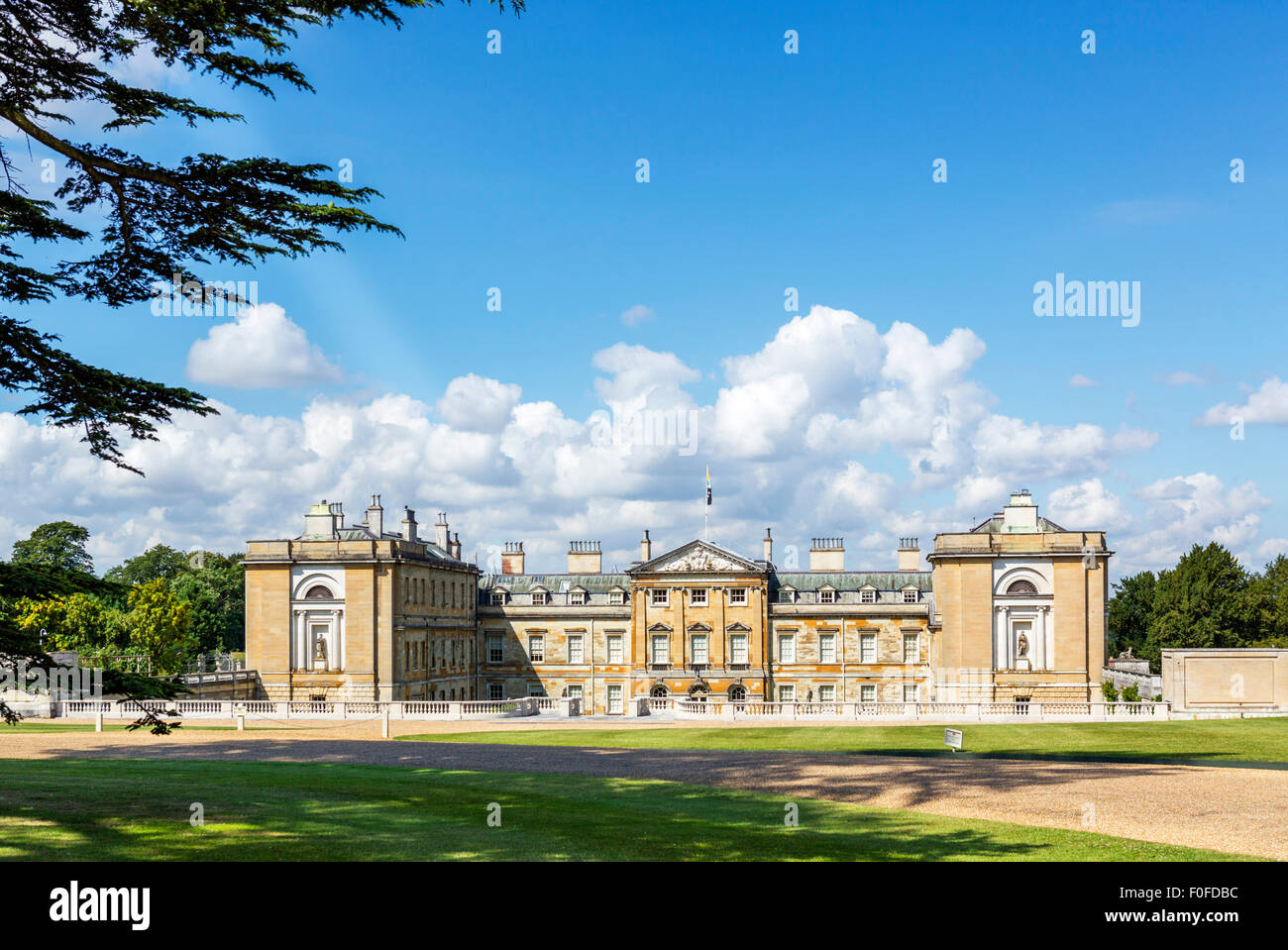 Woburn Abbey, Woburn, Bedfordshire, England, Regno Unito Foto Stock