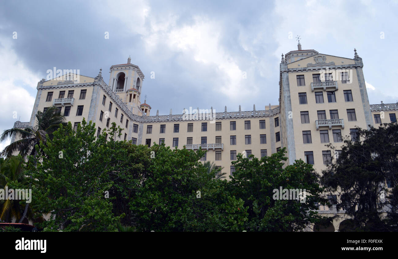 L'Avana, Cuba: Hotel Nacional de Cuba Foto Stock