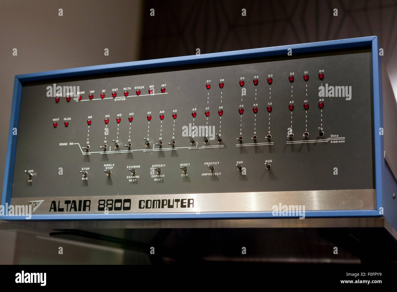MITS Altair 8800 computer - USA Foto Stock