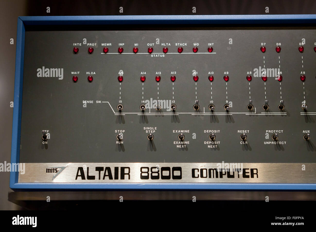 MITS Altair 8800 computer - USA Foto Stock